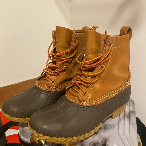 Women’s 8” Bean Boots Size 8 - Picture 1 of 11